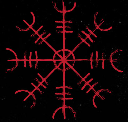 Mynd af ægishjálmi